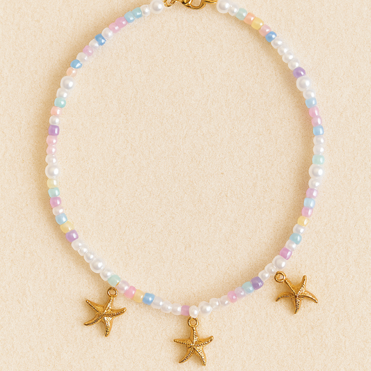 Collar Estrellas de Colores