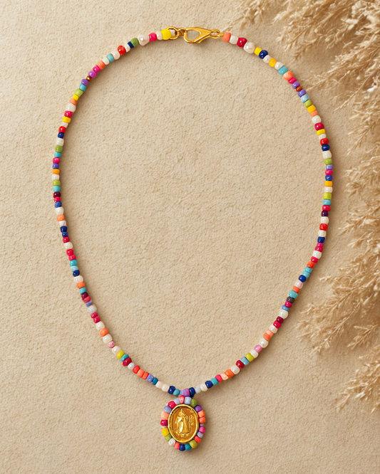 "Medalla Milagrosa Multicolor - Edición Primavera"